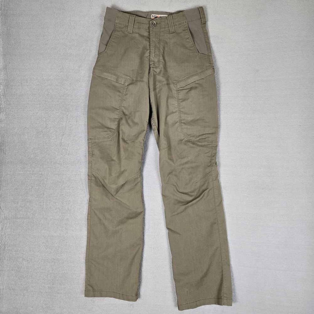 5.11 Tactical Apex Pants Mens 30x34 Olive Green Cargo Work Trousers 74434